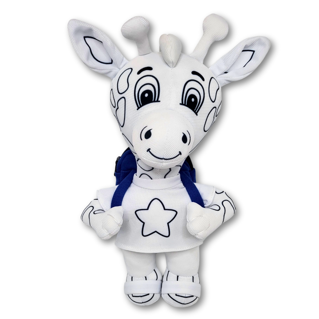 Color & Wash Giraffe Plush